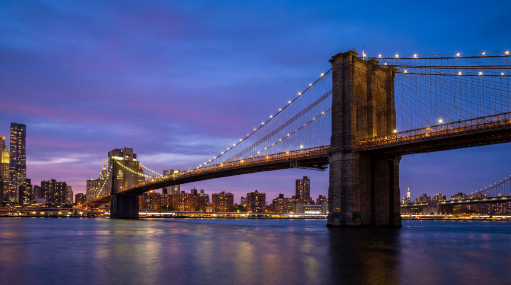 Brooklyn Bridge at Sunset